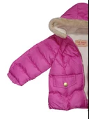 uğurböceğiçocuk Cool Pink 3152 İçi Kürklü Aylık Kız Çocuk bebek Mont kapşunlu mont - 7