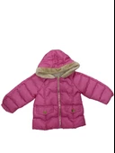 uğurböceğiçocuk Cool Pink 3152 İçi Kürklü Aylık Kız Çocuk bebek Mont kapşunlu mont - 2