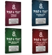 BİLFEN PRO&TEST 8. Sınıf Türkçe - Matematik ve Fen Bilimleri ve İnkilap Soru Bankası ( 4 Kitap) thumbnail 1