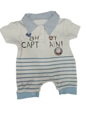 Ersin Baby Captain Çıtçıtlı Erkek Tulum1016 - 3