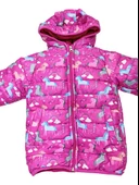 uğurböceğiçocuk Crsıpy Unicorn Desenli Kız Çocuk Mont 23483 - 5