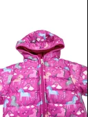 uğurböceğiçocuk Crsıpy Unicorn Desenli Kız Çocuk Mont 23483 - 6