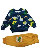Nazar Baby 23468  Dinazor Baskılı Erkek   2'li Takım - 3