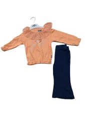 Nazar Baby 23647 Girls Baskılı 2'li Kız Takım - 6