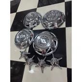 RENAULT MASTER 16 İNÇ KROM ÖN-ARKA JANT KAPAĞI 4 ADET KAPAK 4 ADET 5 KOLLU APARATI thumbnail 7