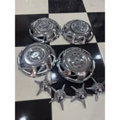 MERCEDES-BENZ SPRİNTER 16 İNÇ KROM ÖN-ARKA JANT KAPAĞI 4 ADET KAPAK 4 ADET 5 KOLLU APARATI thumbnail 5