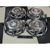 MERCEDES-BENZ SPRİNTER 16 KROM İNÇ ÖN-ARKA JANT KAPAĞI 4 ADET KAPAK 4 ADET ÜÇGEN PRİZMA APARATI thumbnail 4