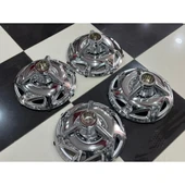 MERCEDES-BENZ SPRİNTER 16 İNÇ KROM ÖN-ARKA JANT KAPAĞI 4 ADET KAPAK 4 ADET 3 KOLLU APARAT - 4