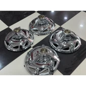 MERCEDES-BENZ SPRİNTER 16 İNÇ KROM ÖN-ARKA JANT KAPAĞI 4 ADET KAPAK 4 ADET 3 KOLLU APARAT - 5