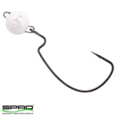 Spro Rigged Bottom #2/0 Hareketli Glow Jig Head thumbnail 1