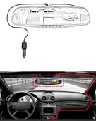 Concord Araç İçi Kamera İçin Çakmaklık Adaptörü 12-24V / 5V Mini USB 2A - 4
