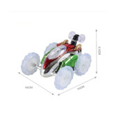 ışıklı Pilli Takla Atan Akrobat Araba Kumandalı Akrobat Araba - 2