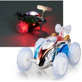 ışıklı Pilli Takla Atan Akrobat Araba Kumandalı Akrobat Araba - 5