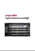 Simfer 4502 45 lt Beyaz Midi Fırın - 6