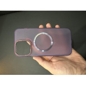 İphone 14 Pro Max Megsafe Kılıf Mat Renkli - 1