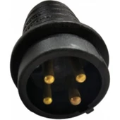 3X16A IP44 DÜZ FİŞ (KAUÇUK) METE ENERJİ - 1