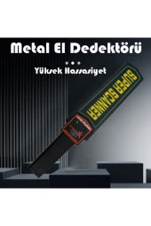 TechTic Metal Üst Arama El Dedektörü Güvenlik Havaalanı Okul - 2