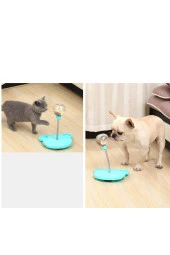 TechTic  Kedi Köpek Ödül Maması Oyuncağı Catnipli Nane Otlu Kedi Mama Ödül Topu Pet - 1