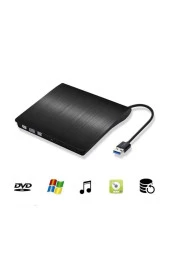 TechTic  Usb 3.0 Harici Dvdrw Slim External Cd Dvd Yazıcı Okuyucu Ultra İnce Writer - 1