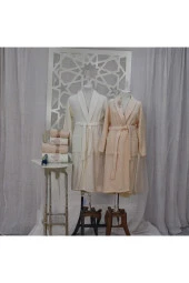 Elart Bornoz Takımı Oscar Cappuccıno Krem 6 Parça - 3