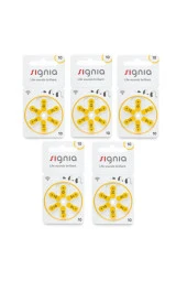 SİGNİA Marka 10 Numara Işitme Cihazı Pili 30Lı (6X5) - 1