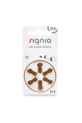 SİGNİA 312 Numara Işitme Cihazı Pili (30Lu) - 2
