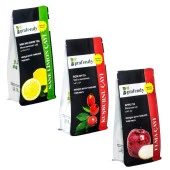 PRAFENDY NANE LİMON - KUŞBURNU - ELMA ÇAYI, GERÇEK MEYVE TANELİ 3 x 250 Gr - 1
