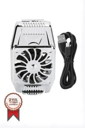 Torima H15 Gümüş Cep Telefonu Soğutucu Taşınabilir Fan - 1