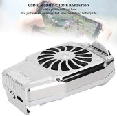 Torima H15 Gümüş Cep Telefonu Soğutucu Taşınabilir Fan - 2
