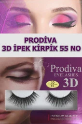 Prodiva Marka 10 Lu 3d İpek Kirpik 55 No - 1