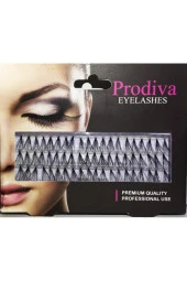 Prodiva Marka 10 Ply 80 Adet Tekli Düğümsüz Takma Kirpik - Medium - 1