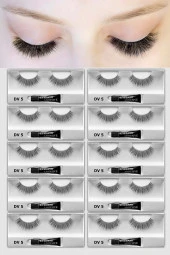 Prodiva Dv 5 Model Bütün Takma Kirpik 10 Lu Paket - 2