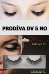 Prodiva Dv 5 Model Bütün Takma Kirpik 10 Lu Paket - 3
