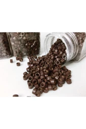 Prodiva Orta Kahve Yivli Kaynak Saç Boncukları 1000’li - 2