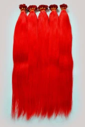 Renkli Kaynak Saç Kırmızı Renk 25’li Paket - 8