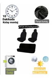 Alfa Romeo Gt Siyah Servis Kılıfı Likralı Esnek - 2