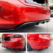 Honda City Uyumlu Difüzör Ve Flap Seti Pianoblack 2020+ Parça - 1