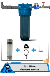 Daire Bina Sayaç Girişi 1 Aşama Su Arıtma Cihazı ( Kireç Önleyici Yumuşatma Sistemi ) thumbnail 1