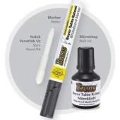 Bronsa Tahta Kalem Seti Siyah - 1