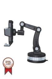 Torima JX-028 Siyah Evrensel 360° Dönen Araba Telefon Tutucusu - 2