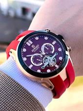 EA.144952 Reward Otomatik Silikon Kordon 3 Atm Suya Dayanıklı İç Fonksiyonları Aktif Erkek Kol Saati thumbnail 3