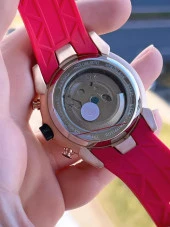 EA.144952 Reward Otomatik Silikon Kordon 3 Atm Suya Dayanıklı İç Fonksiyonları Aktif Erkek Kol Saati thumbnail 4