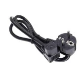 C13 Power Kablo - 90 Derece L Uç - Dik Açılı - Standart Power Kablosu - 1.8 mt thumbnail 4