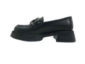 Bağcıksız Günlük Bayan Ayakkabısı Siyah 1007 - 5