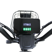 STMAX KOBRA 500 ELEKTRİKLİ BİSİKLET SİYAH - 9