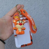 Winnie the Pooh -Tigger Silikon Anahtralık Kartlık thumbnail 3
