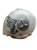 KASK SWAY SW-737 MAT GRİ ÇENESİZ GÜNEŞ GÖZLÜKLÜ thumbnail 4