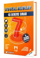Mozaik Yayınları 7. Sınıf Sosyal Bilgiler 40 lı Deneme - 1