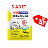 Kiki Excellent Kedi Kumu Koku Giderici Sabun Kokulu 5 Adet 25 gr - 1