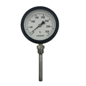 TermometreAlttan Çıkışlı Q100 - 0 - 350°C 10 Cm 1/2 thumbnail 1